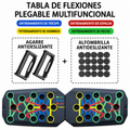 Portable Multifunctional Push-Up Board Set with Handles Foldable Fitness Equipment for Chest Abdomen Arms and Back Training