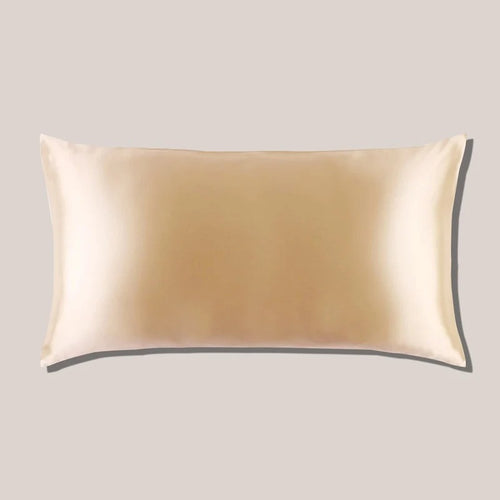 Funda de almohada de seda 22 momme en arena
